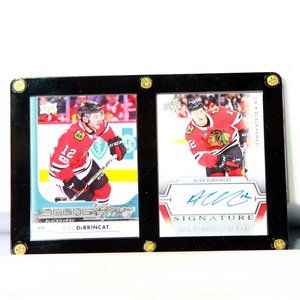 Alex Debrincat Upper Deck Youngs Guns 2017/18 & 2019/20 Signature Sensations